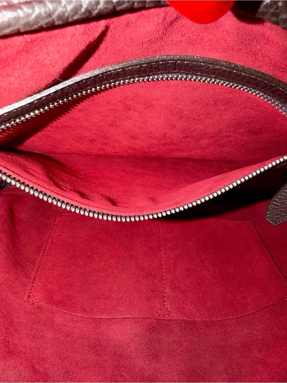 BALLY Italy Dark Brown Leather Crossbody Messenger Bag